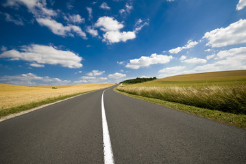 route déserte