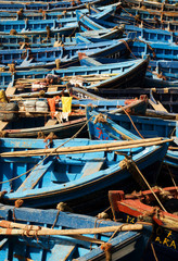 Fototapeta na wymiar Łodzie Essaouira Fish