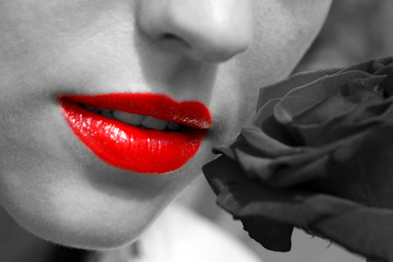 Leidenschaftliche LIppen