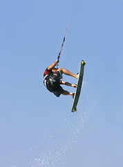 kite jumper in action