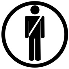 use your seat belt sign or symbol