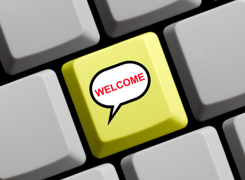 Welcome - Willkommen im Internet