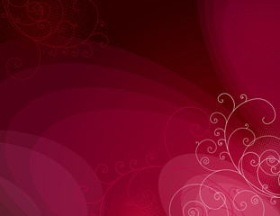 modern red background