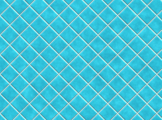 Fototapeta na wymiar Blue Bathroom Tiles