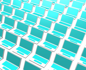 Business Computers Technology Abstract Background