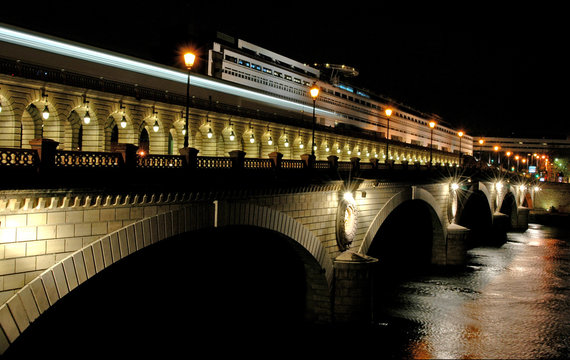 Fototapeta bercy by night