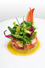 Crab meat appetizer  