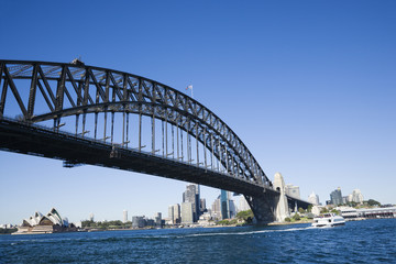 Fototapeta na wymiar Sydney Harbour Bridge.