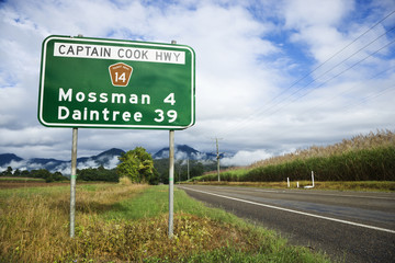 Rural Australia highway