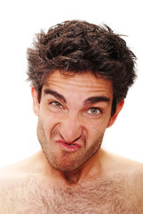 Obraz premium Angry man