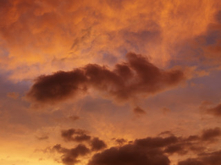 Fototapeta na wymiar Beautiful clouds.