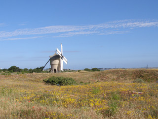 Moulin à vent en Bretagne