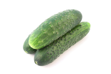 three cucumber