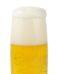 Fresh foamy beer