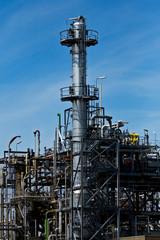 Fototapeta na wymiar oil refinery