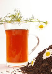 Tea and camomile