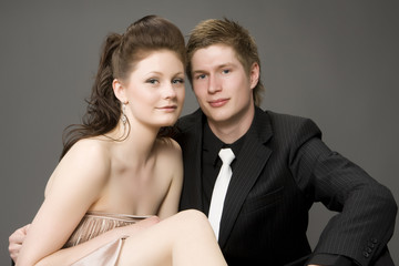 young beautiful couple