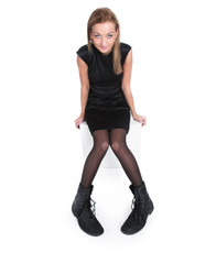 Fototapeta premium Shy girl