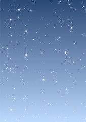 Starry abstract background