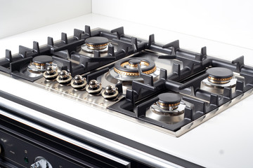 Modern large gas stove   