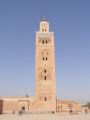 Fototapeta na wymiar Mezquita Koutoubia