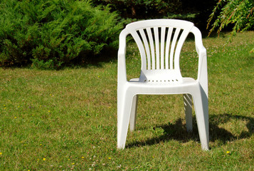 Chair on the grass