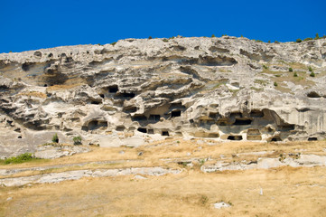 flank of hill