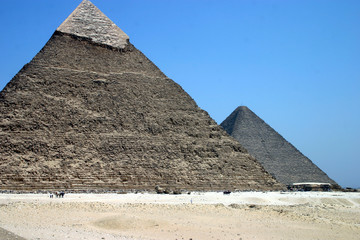 Fototapeta na wymiar Pyramids in Egypt