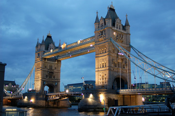 Tower Bridge in London England