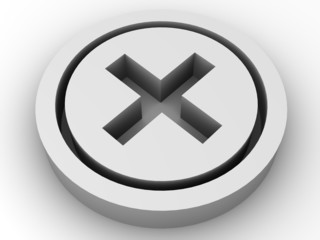 Obraz premium Icon Stop