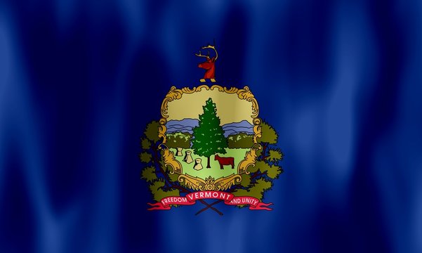 Vermont Flag Drapeau Vermont