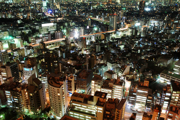 Tokyo la nuit