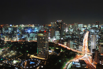 Fototapeta na wymiar Tokyo miasta