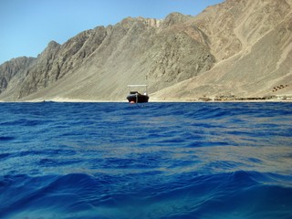 Tauchboot am Sinai