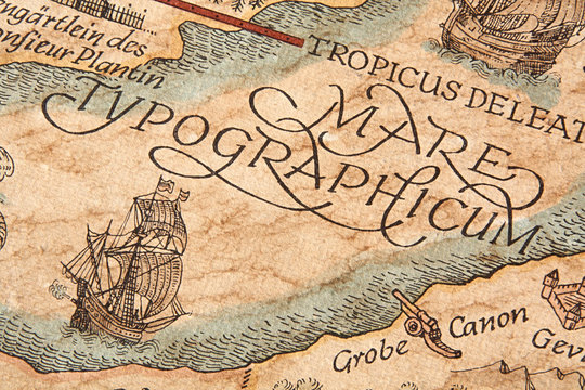 Alte Typographische Karte
