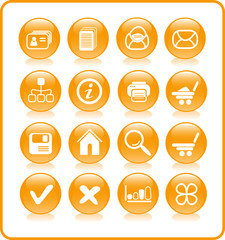 Miscellaneous vector web icons