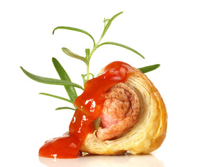 Würstchen Snack