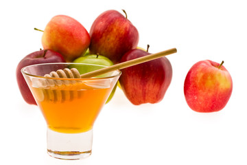 honey and apple