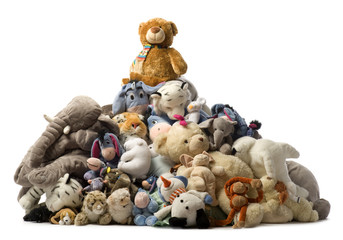 stack of teddy