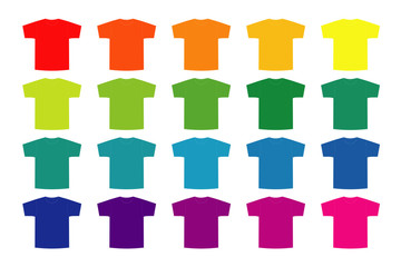 Tシャツ－カラーバリエーション