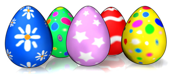 Decorated Easter Eggs