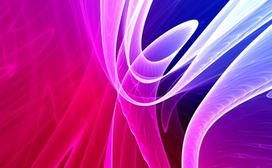 Colorful 3D Rendered Fractal - Abstract Background
