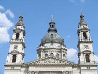 Fototapeta na wymiar Basilica of Budapest