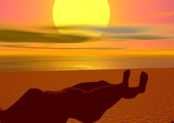 farniente à la plage