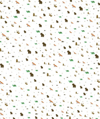 woodland animals background