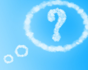 Naklejka premium question mark