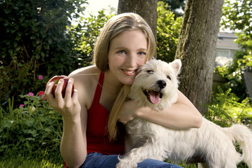Fun with West Highland Terrier