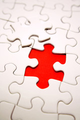 Obraz premium Last piece of puzzle