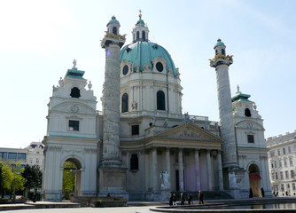 Obraz premium Karlskirche