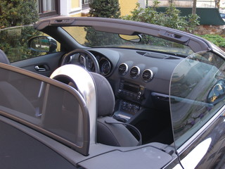 Cockpit eines cabriolets